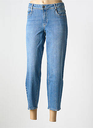 Jeans coupe droite stretch taille normale bleu BETTY & CO femme