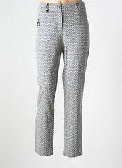 Pantalon slim gris ANNA MONTANA pour femme seconde vue
