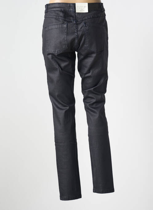 Pantalon slim stretch taille normale noir PARA MI femme