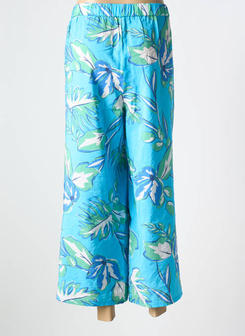 Pantalon large tissage popeline taille normale bleu BETTY BARCLAY femme