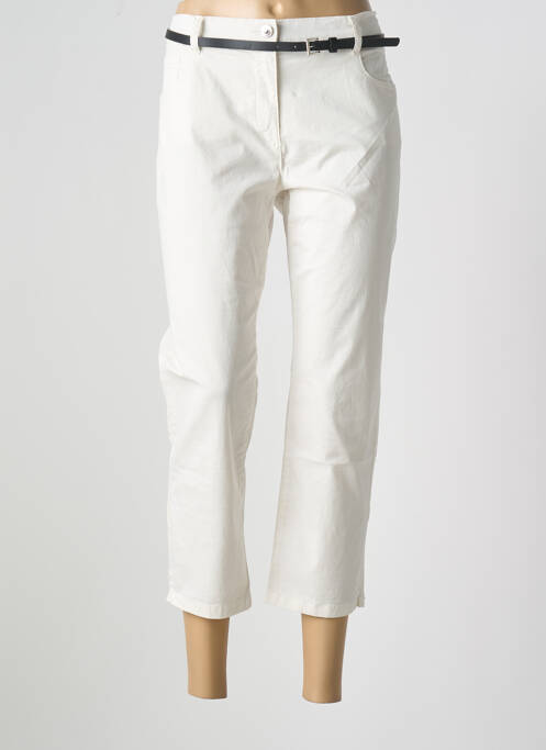 Pantalon 7/8 blanc BETTY BARCLAY pour femme