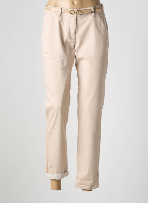 Pantalon chino beige BETTY BARCLAY pour femme