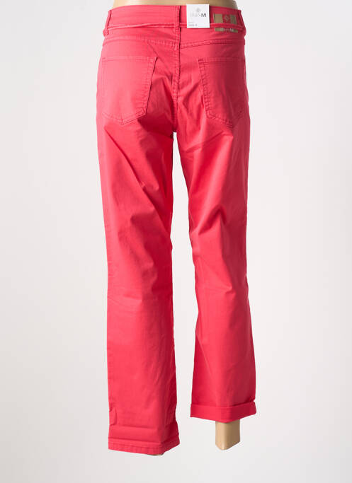 Pantalon droit rose PARA MI pour femme