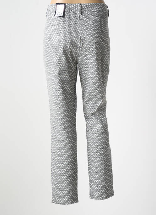 Pantalon slim gris ANNA MONTANA pour femme