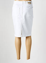 Jupe mi-longue blanc PARA MI pour femme seconde vue