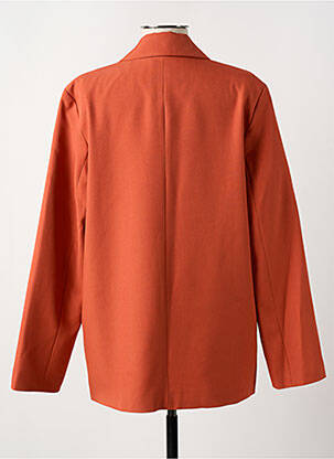 Blazer manches longues orange ANGE femme