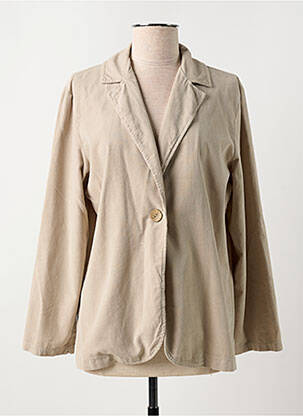 Blazer manches longues beige LUK AP femme