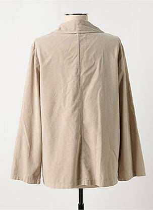 Blazer manches longues beige LUK AP femme