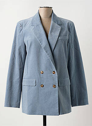 Blazer fausses poches bleu LA PETITE ETOILE femme