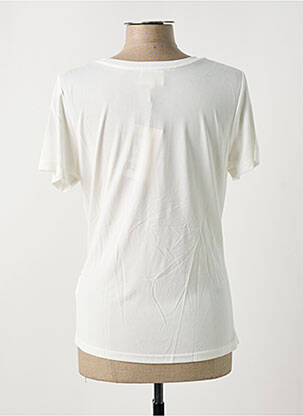 T-shirt coupe cintrée manches courtes blanc ARTLOVE femme