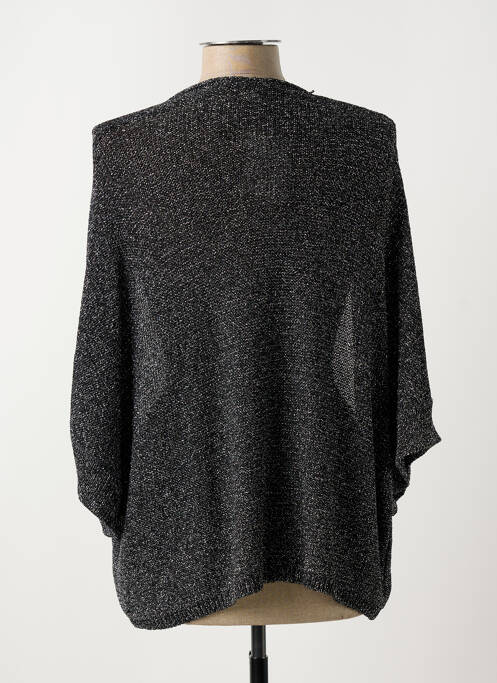Gilet manches longues manches 3/4 noir ANGE femme