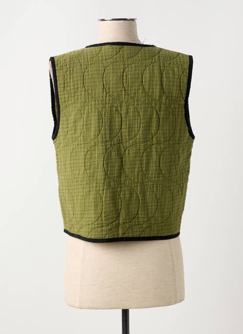 Gilet sans manche vert JOHANNA PARIS pour femme