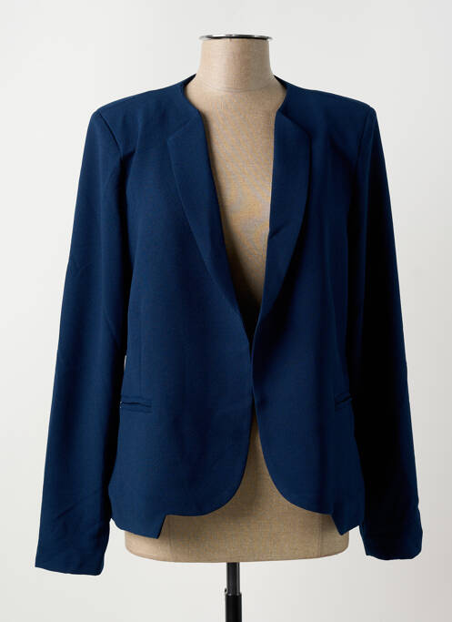 Veste chic bleu PAKO LITTO pour femme