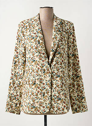 Blazer poignets boutonnés beige LA PETITE ETOILE femme