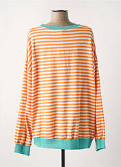 Sweat-shirt orange INTUITION pour femme seconde vue