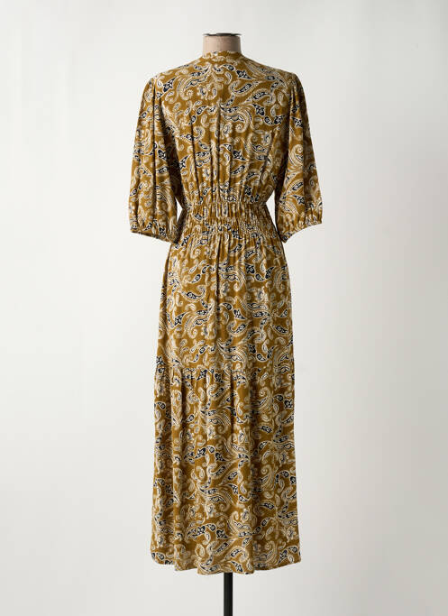 Robe longue marron AN' GE pour femme