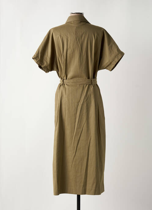 Robe longue vert AN' GE pour femme