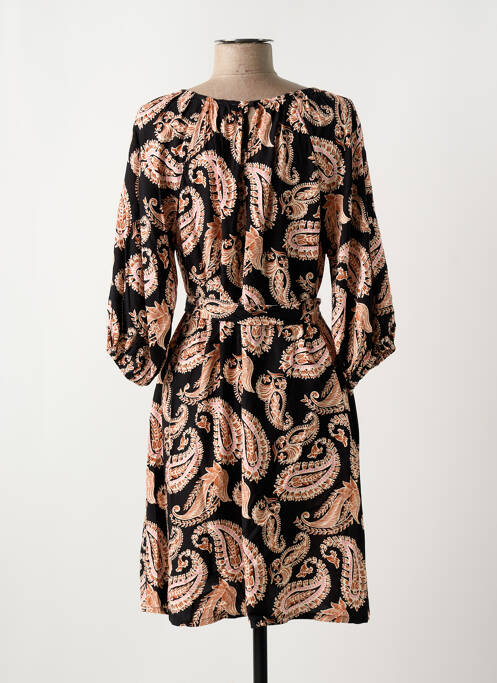 Robe mi-longue noir LA PETITE ETOILE pour femme