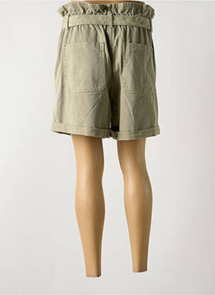 Short coupe droite vert ARTLOVE femme
