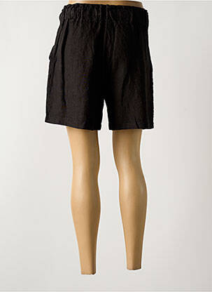Short coupe droite noir PAKO LITTO femme