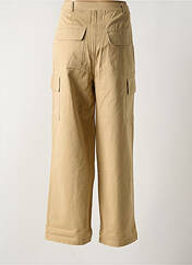 Pantalon cargo beige LA PETITE ETOILE pour femme seconde vue