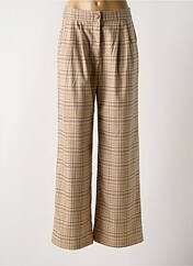 Pantalon droit beige LA PETITE ETOILE pour femme seconde vue