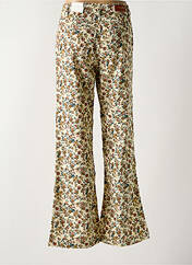 Pantalon flare beige LA PETITE ETOILE pour femme seconde vue