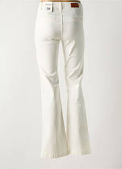 Pantalon flare blanc LA PETITE ETOILE pour femme seconde vue