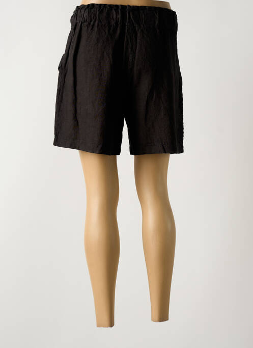 Short coupe droite noir PAKO LITTO femme