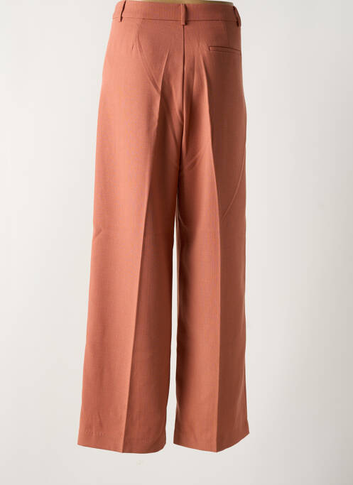 Pantalon droit marron GRACE & MILA pour femme