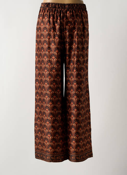 Pantalon droit noir LA PETITE ETOILE pour femme