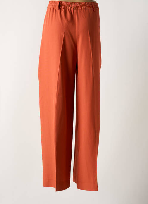 Pantalon droit orange ANGE pour femme