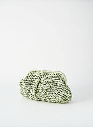 Sac bandoulière amovible vert AUREN femme