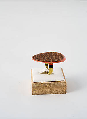Bague matériaux métal marron NATURE BIJOUX femme