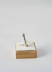 Bague argent SECRET DE CUIR pour femme seconde vue