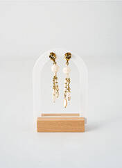 Boucles d’oreilles beige NATURE BIJOUX pour femme seconde vue