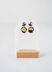 Boucles d’oreilles argent SECRET DE CUIR pour femme seconde vue