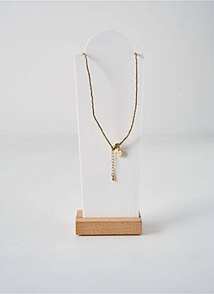 Collier ornement perles or BELLE MAIS PAS QUE femme