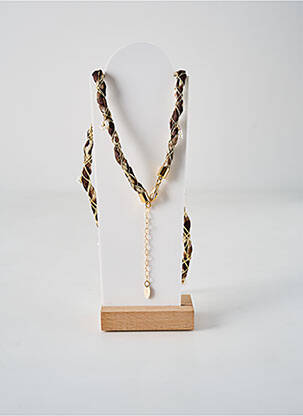 Collier matériaux métal marron OPALE femme