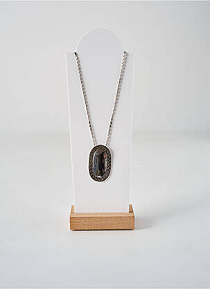 Collier matériaux métal argent ORI TAO femme