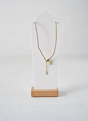 Collier or BELLE MAIS PAS QUE pour femme seconde vue