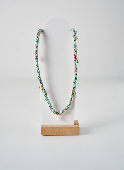 Collier bleu OPALE pour femme