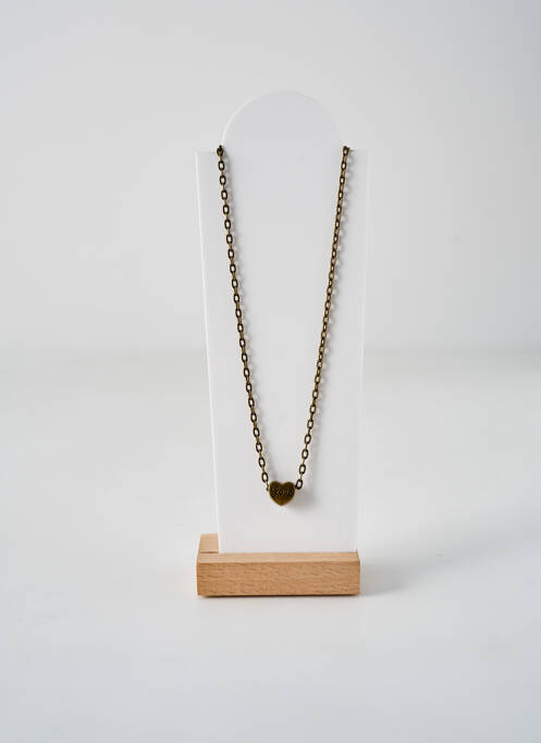 Collier marron IGUAN pour femme