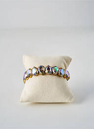 Bracelet ornement oxyde de zirconium or OPALE femme