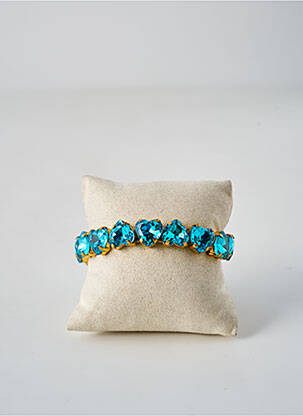 Bracelet ornement oxyde de zirconium bleu OPALE femme