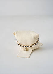 Bracelet argent SECRET DE CUIR pour femme seconde vue