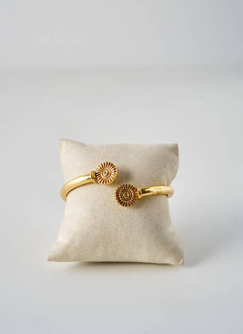 Bracelet manchette matériaux métal or NATARAJ femme