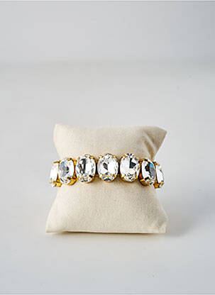 Bracelet ornement oxyde de zirconium or OPALE femme