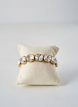 Bracelet ornement oxyde de zirconium or OPALE femme