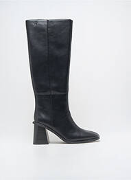 Bottes matière lisse talon de 7 à 9cm noir VANESSA WU femme
